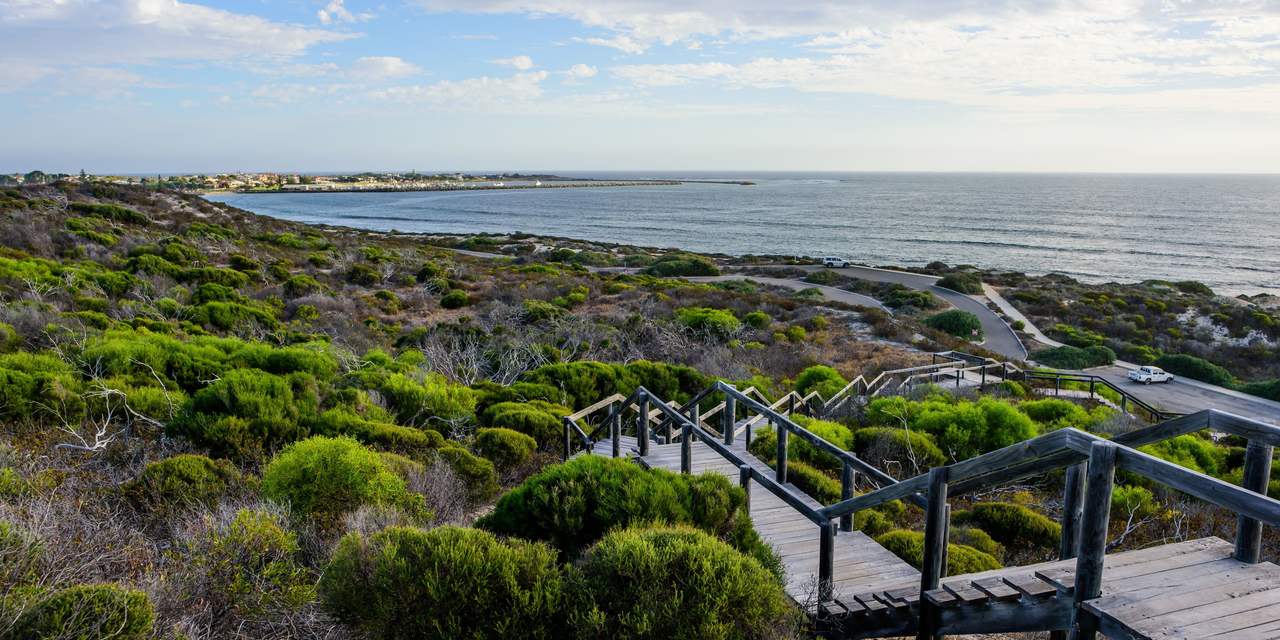 Dongara beach view compressed