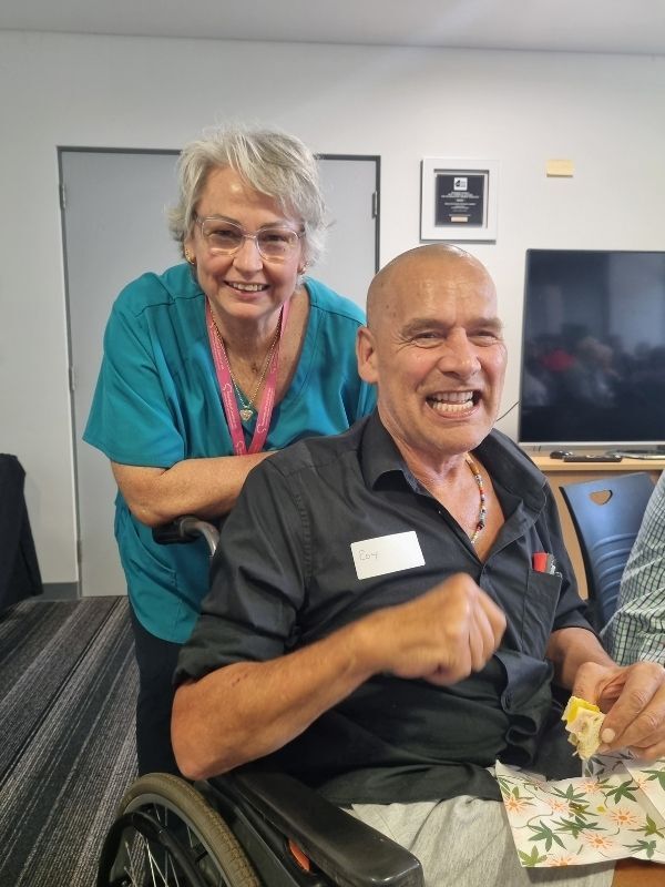 Deb Barndon and Roy